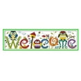 thumbnail image 1 of simhoa Cross Stitch Patterns DIY Hand Crafts for Adults Kids - Cute Owl - 58 x 17 cm, 1 of 8