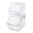 thumbnail image 4 of Stackable Food Storage Bins for Coffee, Tea, Cosmetics & More Efficient Snack & Supply Organizer, 4 of 8
