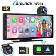 thumbnail image 4 of Carpuride 4K Dash Cam Front and Rear Wireless  Android Auto Carplay ,Car DashCamera 10.26" HD IPS Touch, 4 of 14