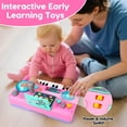thumbnail image 4 of Mesa de actividades Basytodio Baby DJ para niños de 1 a 3 años con música, 4 of 8