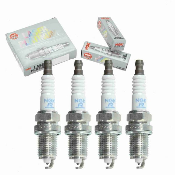 4 pc NGK 2978 Laser Platinum Spark Plugs for 1765216 3128 41-801 4504 4702 7545 8101 90919-01179 FR7DPP33X IK20TT K6RT2PP-11 PK20R11 PK20TT Ignition Wire Secondary Fits select: 2002-2011 TOYOTA CAMRY
