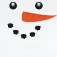 thumbnail image 2 of CafePress - Cute Snowman Face Body Suit - Long Sleeve Cotton Baby Bodysuit, 2 of 4
