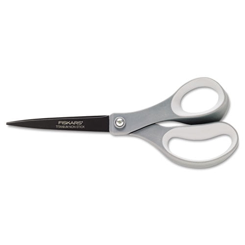 Performance Non-Stick Titanium Softgrip Scissors, 8 Long, 3.1