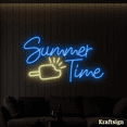 thumbnail image 4 of Craftnamesign Summer Time Neon Sign, Ice Cream Shop LED Sign, Room Decor, 4 of 4