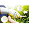 thumbnail image 4 of 6 Pairs Garden Gloves Women, Nitrile Coated Gardening Gloves for Yard, Cleaning (Medium), 4 of 8