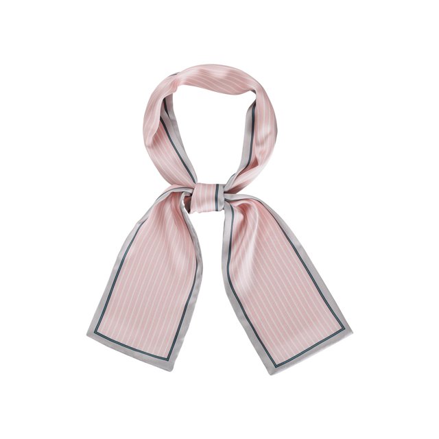 INSPIRE CHIC Foulards Minces pour Femmes à Rayures Bandeau Ruban Rose m