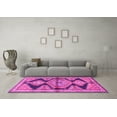 thumbnail image 3 of Ahgly Company Indoor Rectangle Persian Pink Traditional Area Rugs, 3' x 5', 3 of 4
