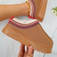 thumbnail image 3 of Women'S Winter Slippers Comfortable Warm Slippers Comfortable Artificial Fur Plush Warm Home Shoes shikongkuajing, 3 of 7