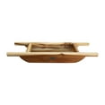 thumbnail image 2 of EcoDecors® Eleganto® 29" Teak Wood Bath Caddy in EarthyTeak Finish, 2 of 11