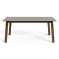 thumbnail image 2 of Furniture of America Erik 71" Rectangle Indoor Dining Table, Walnut, 2 of 12