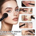 thumbnail image 3 of Unicos Lápiz para cejas Cepillo para cejas en ángulo Lápices de cejas para mujer Lápiz para cejas natural Trazos similares al cabello 24 horas de larga duración Impermeable A prueba de manchas Fácil d, 3 of 5