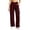 Red, variant on Tqcoqu Women's Wide Leg Yoga Pants with Pockets,Stretchy Cargo Work Dress Pants High Waisted Travel Scrub Trousers,Army Green Women's S-XXXL