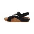 thumbnail image 4 of Euro Soft By Sofft Gianetta Comfort Wedge Sandal Black | GIANETTA-BLACK, 4 of 6