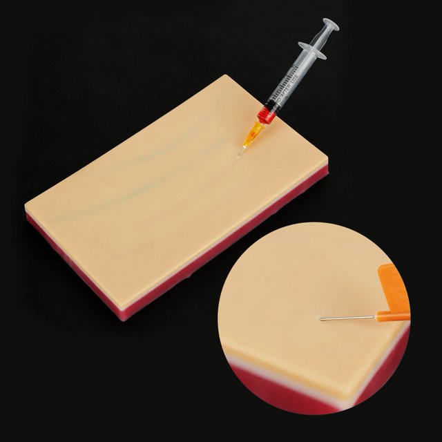 Surgical Skin Model 2 Opened Blood Vessel Suture Practice Skin for School Use ANGGREK Otros