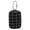 Black Check, variant on Decorative Weighted Door Stopper, Cylinder Fabric Door Stop with Handle, Heavy Duty Door Floor Stop Wall Protectors for Home Office Bedroom Living Room
