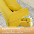 thumbnail image 4 of Floor Sofa Sofa-in-a-Box, No Installation & Easy to Transport Memory Foam With Individual Pocket Springs Seat, 4 of 10