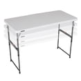 thumbnail image 1 of Mesa Tipo Portafolio Ajustable Plegable 1.20 Mts Blanco 280726CHN Lifetime 280726CHN, 1 of 3