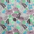 thumbnail image 1 of oneOone Cotton Poplin Twill Green Fabric Abstract Sewing Craft Projects Fabric Prints By Yard 56 Inch Wide, 1 of 4