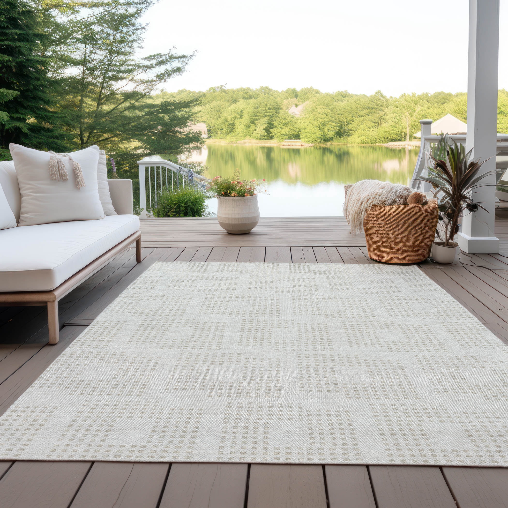 Addison Rugs Chantille ACN890 Ivory 5' x 7'6" Rug