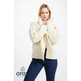 thumbnail image 2 of Irish Merino Wool Cardigan One Button Cable Knitted Sweater for Women by Aran Woollen Mills, 2 of 4