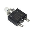 thumbnail image 4 of AlveyTech 20 Amp (20A) 50VDC 125/250VAC Push-Button Reset Circuit Breaker with Metal Threaded Collar, 4 of 5