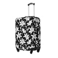 thumbnail image 2 of Uemuo Lilies Flowers Printed Washable Luggage Cover - Fashion Suitcase Protector Fits 18-32 Inch Luggage -Medium, 2 of 9