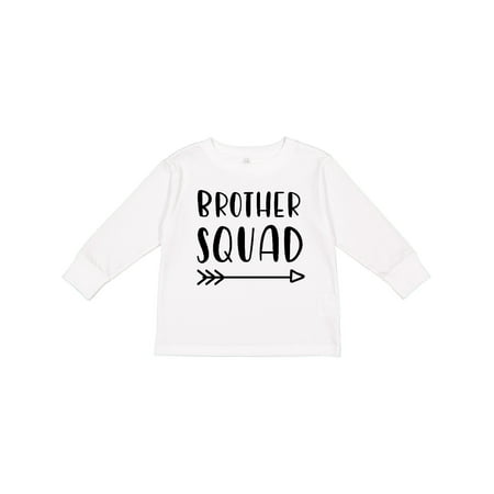 

Inktastic Brother Squad with Arrow Gift Toddler Boy or Toddler Girl Long Sleeve T-Shirt