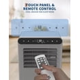 thumbnail image 2 of Ourlova Unité de Climatisation Portable 8000 BTU Mode Sommeil Intelligent Minuterie 350 Sq Ft, 2 of 7