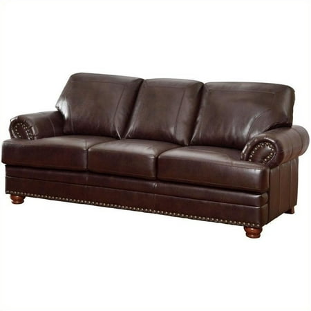 Coaster Company Colton Sofa, Brown Breathable