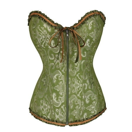 Gothic Clothing Women Outfit Corset Tops for Women Plus Size Tops for Women Women Casual Sexy Eyelet Lace-up Floral Print Fishbone Court Vintage Corset Straps Tank Top