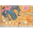 thumbnail image 5 of Nourison Passion Floral Sunburst 3'9" x 5'9" Area Rug, (4x6), 5 of 6