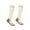 Khaki Color, variant on Men Women Outdoor Sports Socks High Stretch Compression Socks Fashion Over-the-Calf Workout Socks