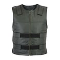thumbnail image 3 of Styesk Débardeurs Hommes Gilet Sans Manches Rétro Extérieur Poches Zippées Manteau de Sport Automne, 3 of 8