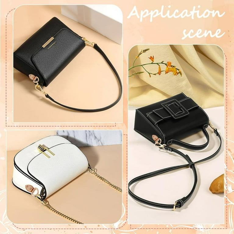 12Pcs Metal Bag Side Clip Buckle 3 Colors Purse Suspension Clasp