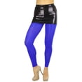 thumbnail image 6 of ToBeInStyle Women's Comfy Bold Color Footless Tights - Royal Blue - One Size, 6 of 6