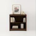 thumbnail image 2 of Prepac 2-Shelf Bookcase, Rich Espresso Laminate, 2 of 18