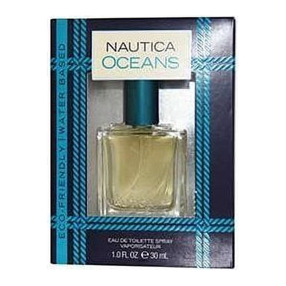 Nautica Oceans For Men Cologne Eau de Toilette 1.0 oz ~ 30 ml Spray New in Box