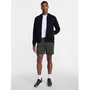 Athletic Works Men's and Big Men's Zip Up Fleece Hoodie Sweatshirt, Sizes XS-4XLT
