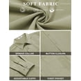 thumbnail image 5 of COOFANDY Men's Casual Shirt Long Sleeve Dress Shirts Button Up Shirt for Men, 5 of 6