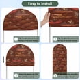 thumbnail image 6 of Cowboys Horses Arch Backdrop Cover 5 FT Desert Ethnic Winds Dark Brown Background Stretchy Elastic Arch Stand Covers Spandex Arched Background Birthday Wedding Party Decoration (No Stand), 6 of 9