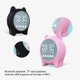 thumbnail image 3 of Reloj Despertador Silencioso, Luz Nocturna, Reloj Despertador Creativo, Lámpara Led Inteligente Para Dormitorio, Mesita De Noche, Lámpara De Mesa Inalámbrica Con Música Bluetooth Para El Yuarrent EL016196-00, 3 of 5