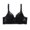 Black, variant on Gyexs Fashionable Women Lace Gathered Bra Adjustable Thin Cup Underwear Comfortable Support Sports Bras for Women, Pink, Size 100C