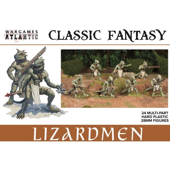 Wargames Atlantic Lizardmen New