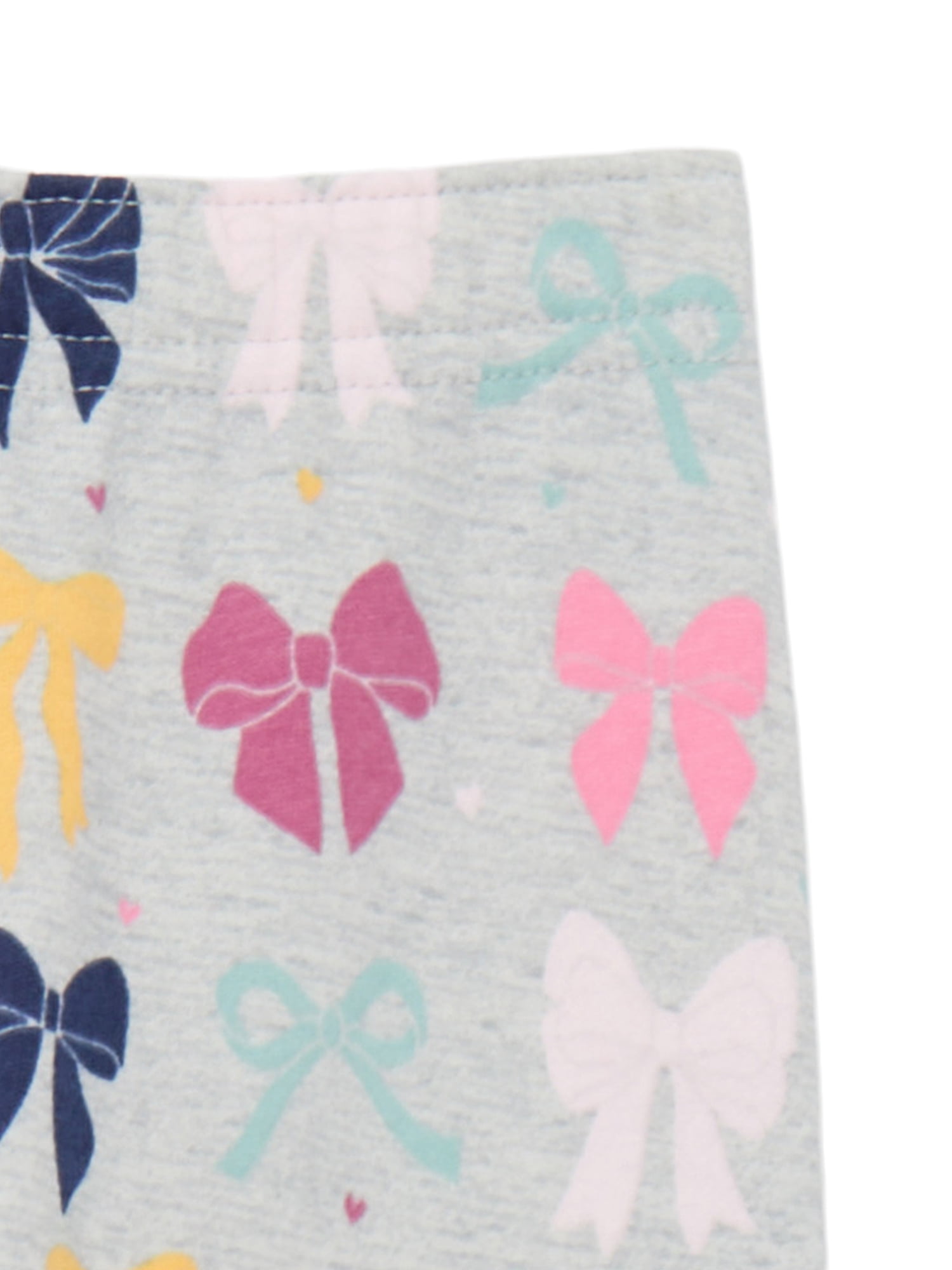 Garanimals Baby Girls Printed Fleece Joggers, Sizes 6M-24M