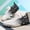 Light Gray, variant on Unisex Water Shoes Couples Outdoor Trekking Beach Sandals Five Finger Barefoot Shoes Quick Dry Aqua Socks For Men Women US :6