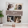 thumbnail image 4 of Couverture Commémorative Personnalisée pour Chat, 4 of 6