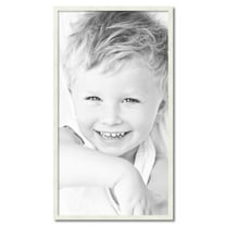 ArtToFrames 24" x 44" White Picture Frame, 24x44 inch White Wood Poster Frame (WOM-5140)