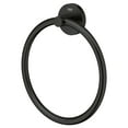 thumbnail image 2 of Grohe Essentials 403652431 8" Towel Ring in Matte Black, 2 of 2