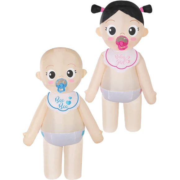 Disfraz inflable Sintege Boo Boo Baby para adulto, 2 unidades