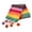 Color No. 5, variant on Dopamines Rainbow Kids Scarf Cozy Warmth Soft Knit Scarf Warm Children Scarf Comfortable Wearing Scarf for Ages 3 to12